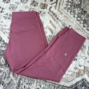 lululemon athletica Women’s Wunder Train High-Rise Crop 23” Size 10